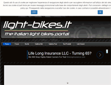 Tablet Screenshot of light-bikes.it